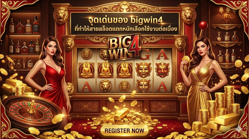 จุดเด่นของ bigwin4 ที่ทำให้สายสล็อตแตกหนักเลือกใช้งานต่อเนื่อง