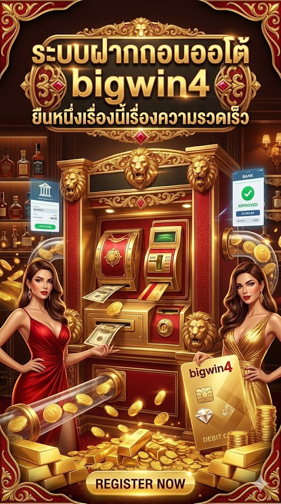ระบบฝากถอนออโต้ bigwin4 ยืนหนึ่งเรื่องนี้เรื่องความรวดเร็ว